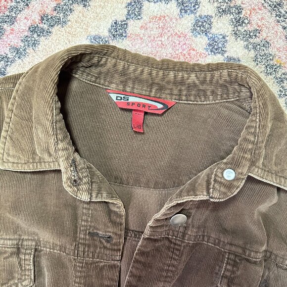 Y2K Corduroy Vintage Jacket - Picture 2 of 5